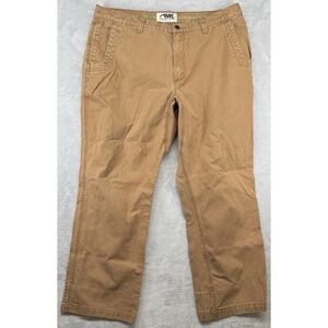 Mountain Khaki Pants Canvas Heavyweight Workwear Tan‎ Men's Size 40x30 READ